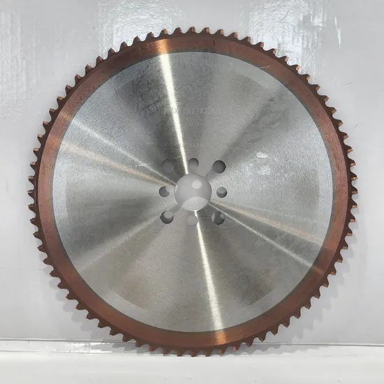 High Durability Brown PVD Composite Coated Stainless Steel Cold Saw